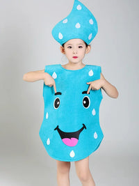 Adult Sun, Moon, Star, Cloud, Raindrop, Flame Costume for Stage Performance & Cosplay