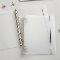 A5/B5 Detachable PP Loose-Leaf Notebook with Multi-Hole Binder for Students
