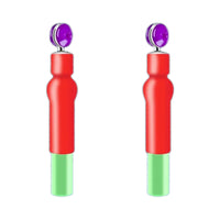Silicone Fishing Float Seat for Rock Fishing Rods, Rotating Copper Head Float Holder
