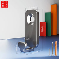 Stainless Steel Picture Frame Hooks with Nails and Expansion Tubes for Wall Mounting