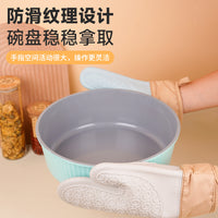 Silicone Heat Resistant Oven Mitt for Kitchen Baking and Grilling