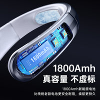 Portable Bladeless Neck Fan with 100-Speed Adjustment and Long Battery Life