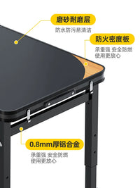 Portable Folding Table with Stools for Outdoor Camping Picnic Market