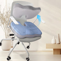 Memory Foam Seat Cushion for Office Home Study, Breathable and Cooling, Sciatica and Tailbone Pain Relief