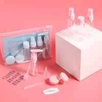 Travel Bottle Set Portable Refillable Spray Bottles for Cosmetics and Skincare