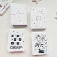 Mini Photo Album for Instax and Small Cards, 40-Pocket Capacity, Trendy Design