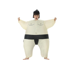 Inflatable Sumo Wrestler Costume for Adults and Kids - Funny Halloween Fancy Dress