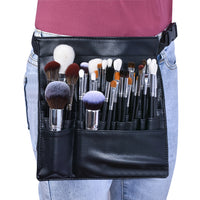 Makeup Brush Set with Soft Fiber Bristles and Storage Bag for Powder and Eyeshadow
