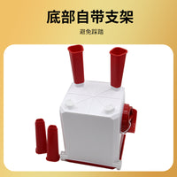 Automatic Poultry Feeder and Waterer Set for Chickens Ducks Geese with Stand