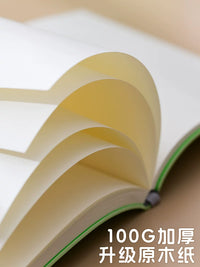 Square Blank Flip Notebook for Sketching, Journaling, and Study Notes
