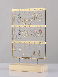 3-Tier Earring Holder Stand Jewelry Display Organizer for Studs and Dangles