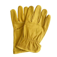 Industrial-Grade Short Welding Gloves, Thickened Top Grain Sheepskin, Heat & Fire Resistant, Welder Safety Gloves