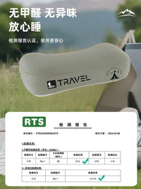Portable Foldable Memory Foam Travel Pillow for Neck Support