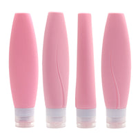 Japanese Style 150ml Silicone Travel Bottles for Shampoo and Cosmetics