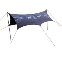 Hexagonal Butterfly Tarp for Outdoor Camping, Sunshade, Rainproof, and Multi-functional Travel