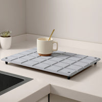 Diatomaceous Earth Absorbent Mat for Kitchen and Bathroom Countertops