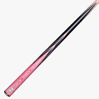 Aomi Zixia Pool Cue, One-Piece Small Head Chinese Eight Ball Snooker Ash Wood Cue