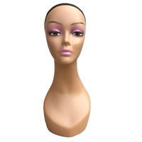 Female Mannequin Head for Wig Display and Storefront Exhibition