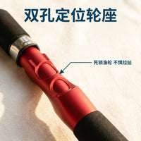 Ultralight Ice Fishing Rod Handle with 6.0mm Insert