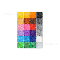 2.6mm Hama Perler Beads Refill Pack for DIY Craft Projects, Assorted Colors