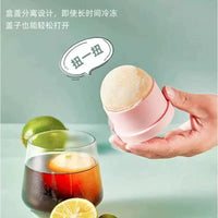 Silicone Sphere Ice Ball Maker Mold for Whiskey and Cocktails, Easy Release Large Ice Cube Tray