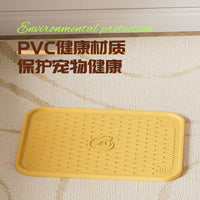 Large Waterproof Cat Litter Mat with Spill Control and Anti-Splash Design, Pet Feeding Mat