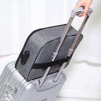 Multi-layer Document Organizer Bag with Lock for Travel and Home