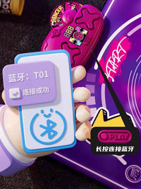 Wireless Bluetooth Dance Mat for Kids, Double Player Interactive Game Pad with Music and Lights, Home Exercise Toy for Girls and Boys