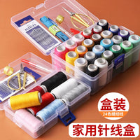 Portable Sewing Kit with Thread, Needles, and Tools for Home and Dorm Use