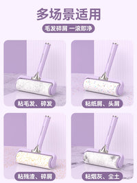 Lint Roller with Tear-Off Sheets for Clothes, Furniture, and Pet Hair Removal