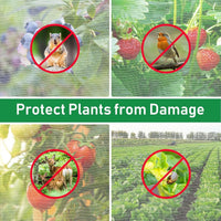 Insect Net Cover for Orchard and Garden, Thickened Plant Protection Netting, Anti-Bird and Pest Control for Vegetable Growing