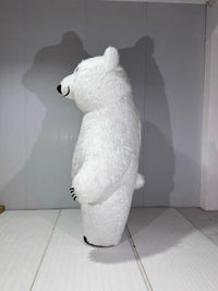 Giant Inflatable Polar Bear Mascot Costume for Events