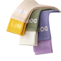 Women's Non-Slip Yoga Pilates Socks Mid-Calf Length for Indoor Sports