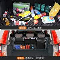 Car Backseat Organizer with Multi-functional Storage Pockets for SUV Rear Seat