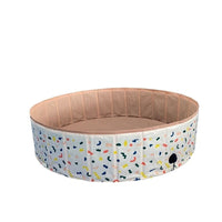 Foldable PVC Pet Swimming Pool for Dogs and Cats, Portable Non-Inflatable Bathing Tub for Indoor/Outdoor Use