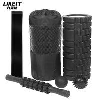 Foam Roller and Massage Stick Set for Pilates, Yoga, Muscle Relaxation, and Myofascial Release