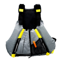 Unisex Portable Kayak Paddle Board Life Vest for Adults - Breathable Short Buoyancy Aid for Water Sports