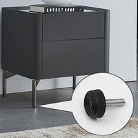 Adjustable Plastic Furniture Leveling Feet for Tables, Chairs, and Sofas