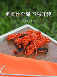 Tent Pegs and Guy Ropes Kit for Outdoor Camping and Canopy Fixing