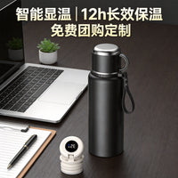 Large Capacity Tea Infuser Thermos Bottle, Double-Layer 316 Stainless Steel Smart Business Portable Water Bottle