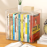 Large Clear Acrylic Display Case for Collectibles, Toys, Models, and Books - Dustproof Storage Box