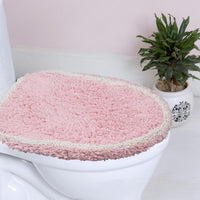 Modern Simple Velvet Floor Mat for Home Bathroom, Dirt-Resistant, Easy to Clean, Cold-Insulating, Wear-Resistant Toilet Lid Mat