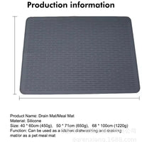 Pet Feeding Mat Non-Slip Waterproof Silicone for Dogs and Cats