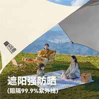 Explorer Silver-Coated Tarp Shelter 16sqm for 4-8 People