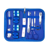 Camouflage Sewing Kit Portable Travel Mending Repair Organizer Bag Military Style
