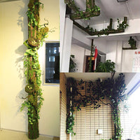 Artificial Bark Pipe Cover for Gas and Drain Pipes, Balcony Decoration