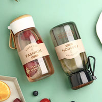 Portable Space Cup for Students and Outdoor Activities, Drop-proof Plastic Water Bottle