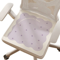 Ice Silk Seat Cushion for Office Chair, Classroom, or Home - Breathable, Non-Slip, Cool Comfort