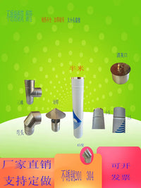 Thickened 201 Stainless Steel Chimney Flue Pipe for Home Heating Stoves and Boilers