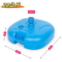 20kg Water-Filled Umbrella Base for Outdoor Patio and Beach Parasols
